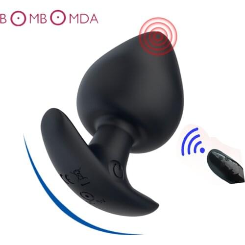 Anal Vibrator for Women Men Prostate Massager Wireless Remote Dildo Vibrator Butt Plug For Adult Masturbator Anal Plug Sex Toys