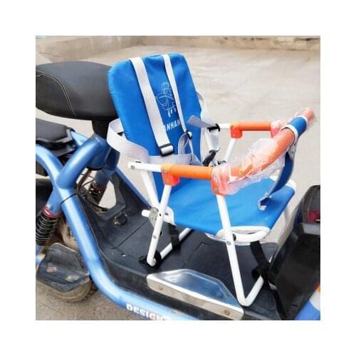 Wonderlife Safety seat childrens chair scooter folding electric motorcycle battery car baby children womens front baby