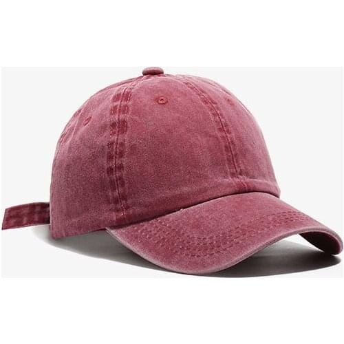 Mens Baseball Cap Snapback Hip-Hop Caps Cotton Womens Summer Hat Plain Washed Denim Cap Male Womens Summer Hat