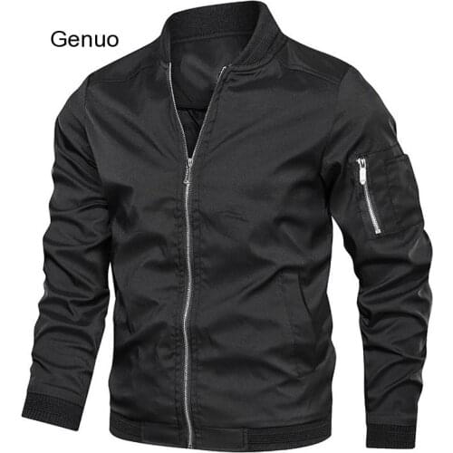 Mens jackets and coats Mens bomber jacket Spring Autumn jacket men New Fashion Army Outdoors clothes Casual streetwear