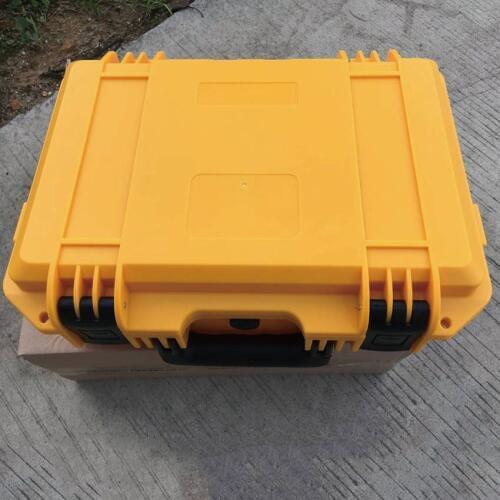 Yellow color SQ3321L light weight strong plastic suitcase without foam