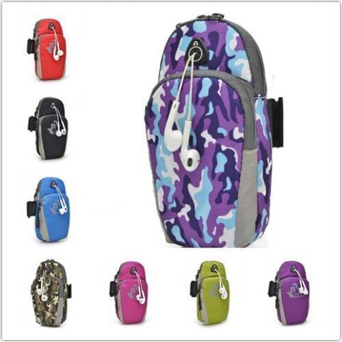 Men Women sport fitness Running Bag belt Brand 8 Colors Waterproof Wrist Arm Bag For Phone Outdoor Cycling Fishing pack Leg Bags