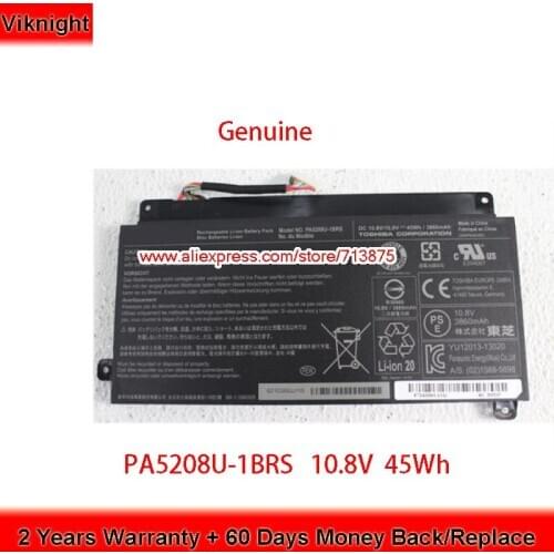 Genuine PA5208U-1BRS Battery for Toshiba CB30-B-103 CB30-B-180 CB30-B-104 Laptop 10.8V 45Wh