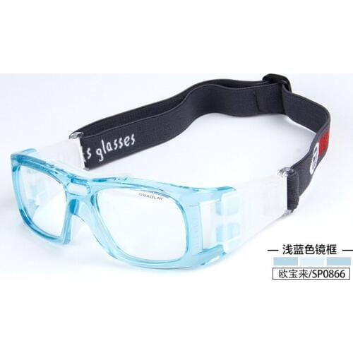 2019 Outdoor Professional Basketball Glasses Football Sports Goggles Eye Frame Match Optical Lens Myopia Nearsighted Sp0866
