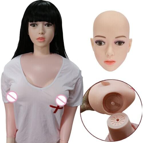Sex Dolll For Men Head Can Change real full body inflatable sex doll Realistic PVC breast Big Ass Vaginal Pussy Adult For Men