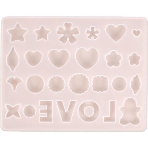 Love Flower Cake Decorating Silicone Mold Cupcake Fondant Chocolate Sugarcraft Candy Jelly Mould DIY Baking Tools