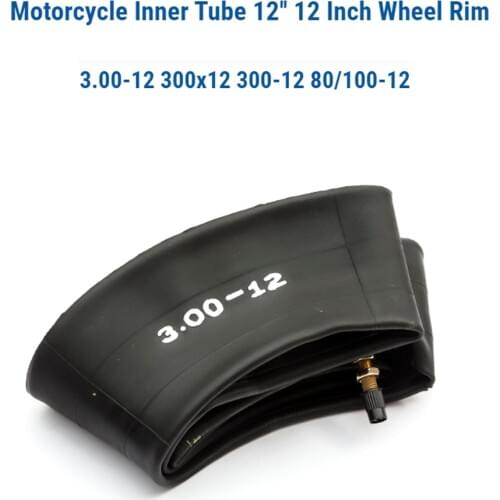 Motorcycle Inner Tube 12 Inch 3.00-12 300x12 300-12 80/100-12