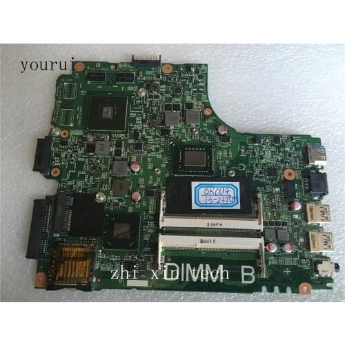Yourui Laptop Motherboard For Dell Inspiron 2421 3421 5421 Mainboard SR0U4 i3-2375m DDR3 Test ok 100% original