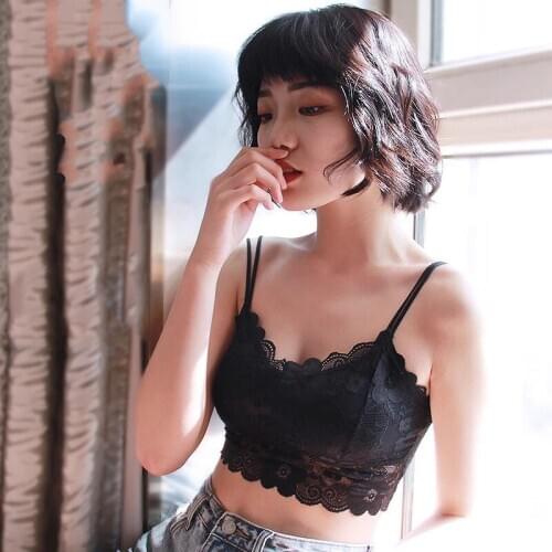 Womens Push Up Bra Sexy Triangle Free Lace Bra Bralette Lingerie Small Breast Female Underwear