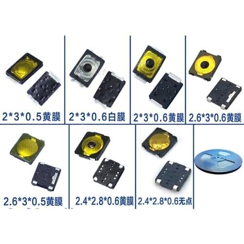 10pcs light touch switch micro button