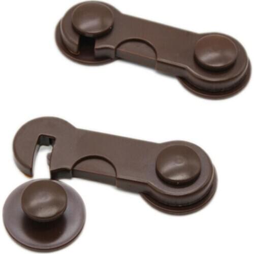 5Pc/lot Cabinet Locks Lock Baby Protective Refrigerator Drawer Lock