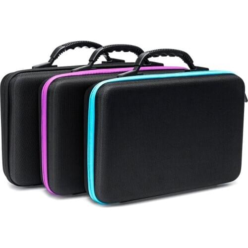 60 bottle storage box Diamond storage box New Diamond embroidery diamond painting tool Drill Storage Hand bag Zipper Design