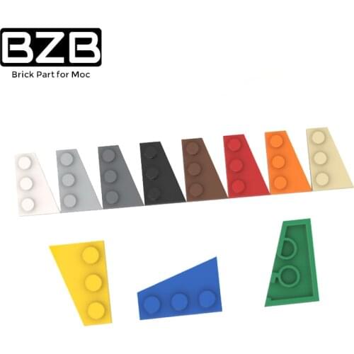 BuildMOC Compatible Assembles Particles 43722 2x3 For Building Blocks DIY LOGO Educational High-Tech Spare Toys