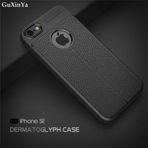 GuXinYa For Case Apple iphone 5s Cover Luxury Leather ShockProof TPU Case For iphone 5s Phone Shell For Apple iphone 5 5s se