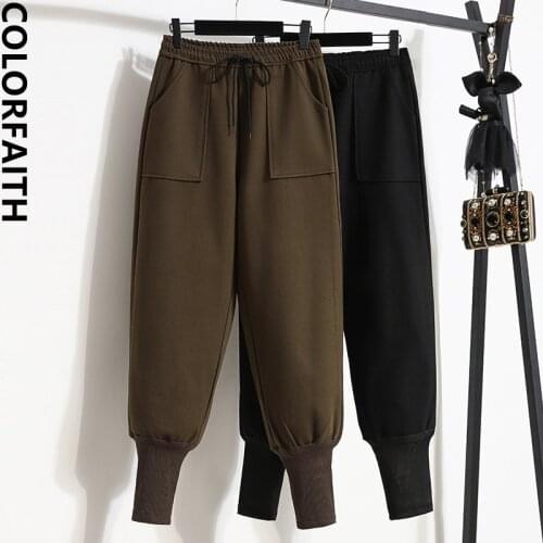 Женские брюки карго Colorfaith China At AliExpress