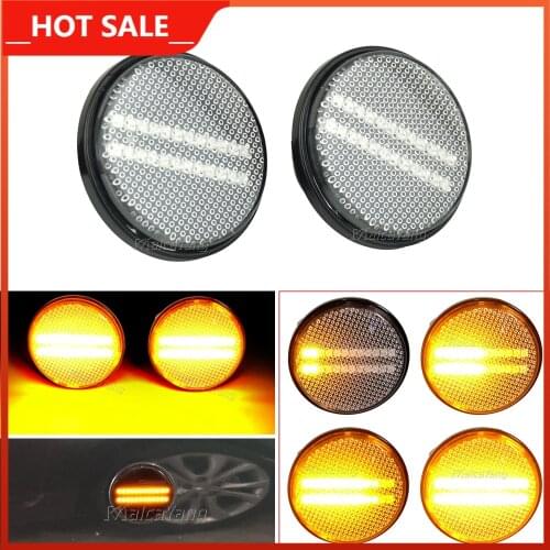 For Mazda MX5 MX-5 MK1 MK2 MK3 Turn Signal Dynamic LED Side Marker Light Repeater Lamp Flowing Indicator 1989 1999 2000-2015