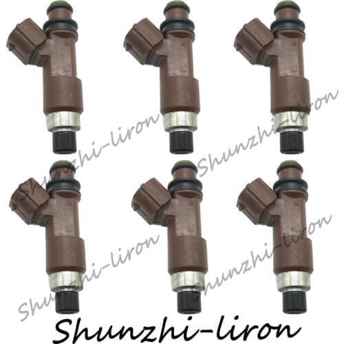 6PCS 16611-AA700 fuel injector for Subaru OUTBACK 2005~2009 / LEGACY 08~09 / B9 TRIBECA 06~07 3.0L H6