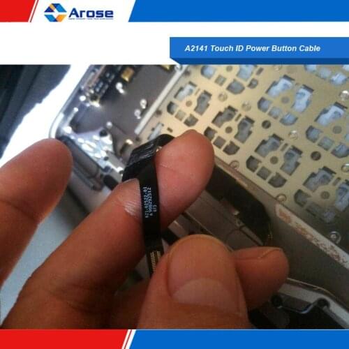 A2141 Touch ID Power Button Cable for A2141 Touch Bar 821-02317-04 A2141 Power ON/OFF Button Cable