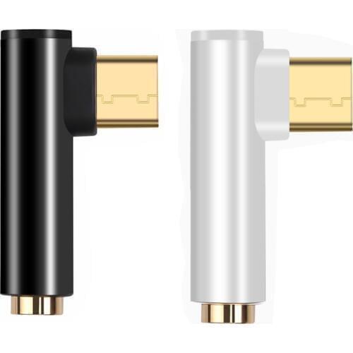 Mini Portable Type-C Male To 3.5mm Jack Female USB C Earphone Adapter AUX Audio Cable Converter For Xiaomi 6,Letv 2,2 Pro,max 2