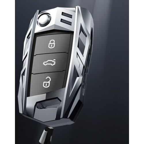 Fashionable Design Zinc Alloy Car Key Case For MK7 T5 For Skoda Car Styling Tools Car Key Protective Case