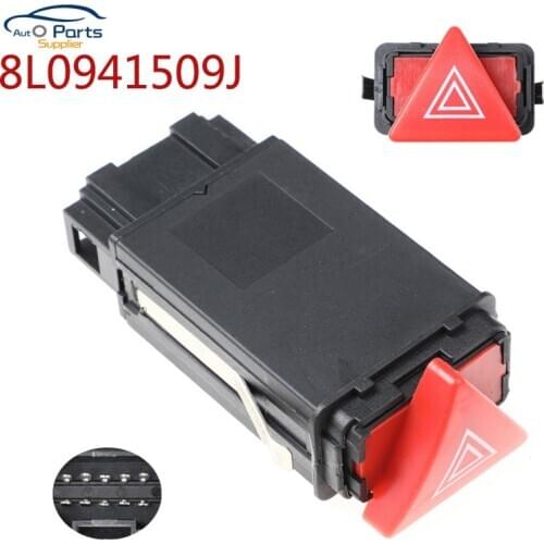 New 8L0941509J Hazard light Warning Flash button switch For Audi A3 09/1996-07/2001 High quility