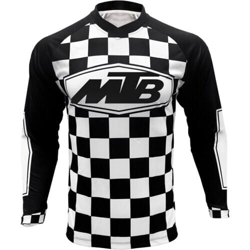 New MTB Off road Cycling Jersey downhill jersey Bike Mountain Bike Motorcycle sports Jersey Fitness breathable Short Sleeve