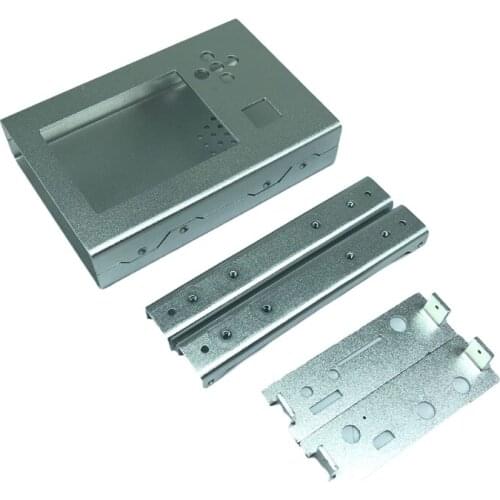 P82F Durable Portapack H2 0.5ppm Tcxo Radio Transceiver 3.2inch Touch LCD Display Aluminum Case 1500mah for Hackrf A SDR