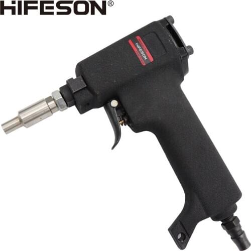 HIFESON Pneumatic Air Nailer Pushpin Gun Tool 7.5mm-19.6mm Nailing Stapler for Furniture Wire Stapler for Wood Sofa woodworking