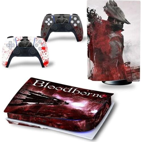 Suitable for PlayStation 5 skin stickers PS5 console and controller skin stickers film (disk version)