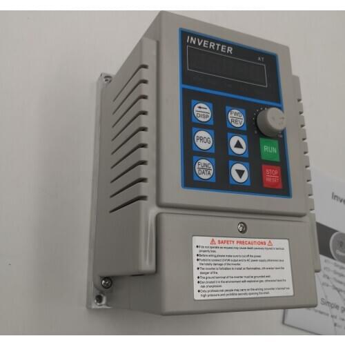 VFD Inverter XSY-AT1 0.75KW Frequency Converter 3P-220V Output CNC Spindle motor speed Control VFD Converter
