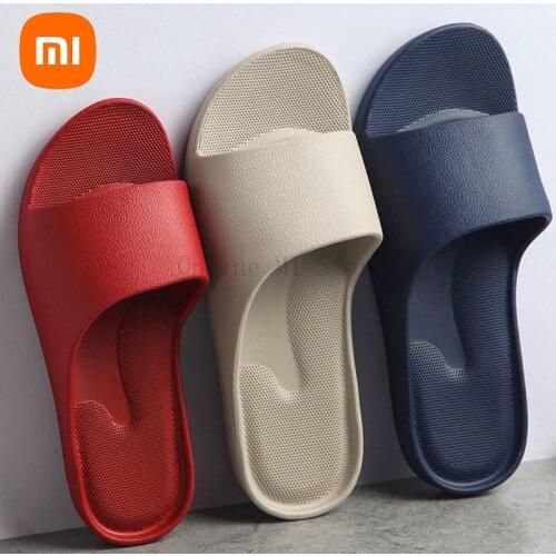 XiaoMi Mijia fashion sandals men and women non-slip wear-resistant EVA thick bottom comfortable home slippers bathroom bath