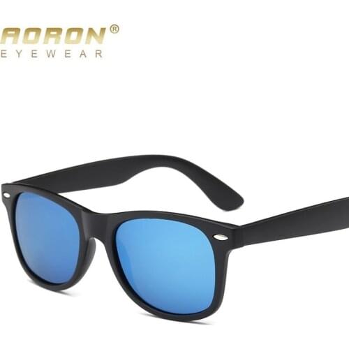 Aoron Polarized Mens Sunglasses Unisex Style Metal Hinges Polaroid Lens Top Quality Original Oculos De Sol Masculino AE0300