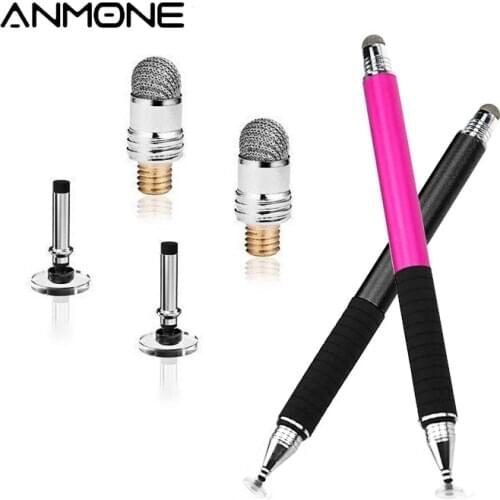 ANMONE Stylus Pen Touch Head Tablet Pen Conductive Sucker Replacement Stylus Accessories Notebook Pen Draw Head Screen Pen Write