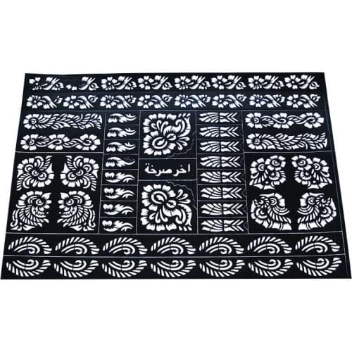 Henna Stencil 35 X25 - 003