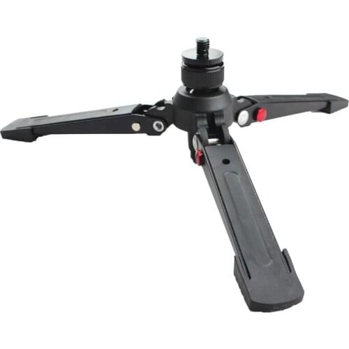 Universal Video Monopod Stand Base Monopod Tripod Manbily Mini Three Feet Support for DSLR Monopod 3/8 Screw interface