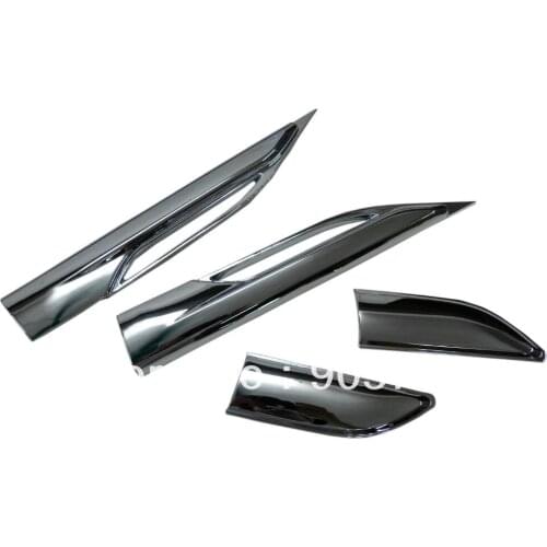 High Quality Chrome Side Hood Air Vent Trim for Range Rover Evoque free shipping