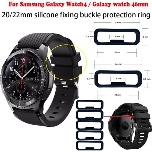 Bezel Ring Styling for Samsung Galaxy Watch4/Gear S3/Active 2/Galaxy 46/42mm/Gear S2 Classic Smart Bracelet Ring Case Protection