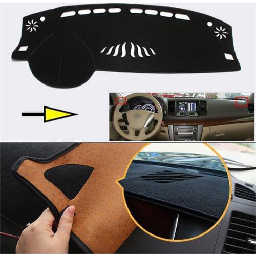 Interior Dashboard Carpet Photophobism Protective Pad Mat For Nissan Teana/Cedric 2008-2012