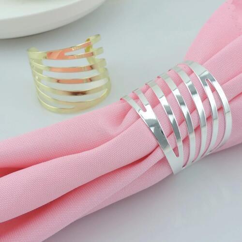10pcs/lot Silver plated through flower napkin ring, metal napkin rings, napkin holder, Hotel wedding table Decoration items