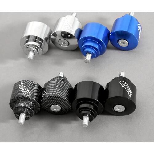 2Pcs Motorcycle Aluminum Handle Grips Bar Ends CBR Engraved Handbar for Honda CBR 600 1000 CB 559 919 VTR RC51 Gold Wing GL 1800