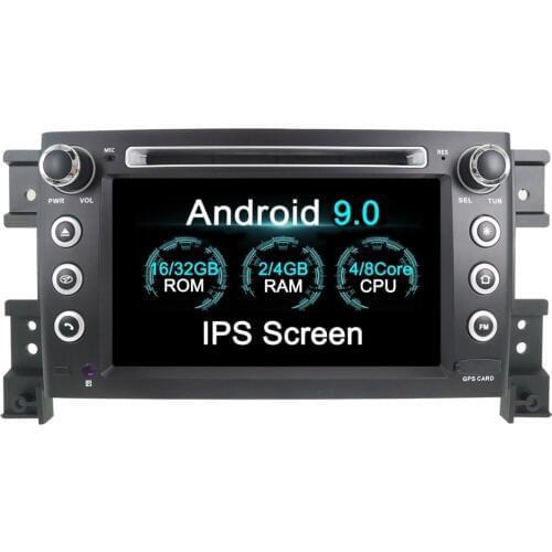 IPS Android 9.0 car dvd for Suzuki Grand Vitara 2005-2012 multimedia headunit GPS Radio gps player stereo gps navigation