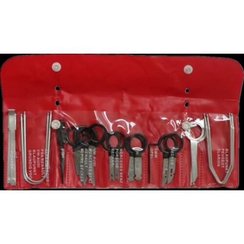 20PCS/Set Car Stereo Radio Removal Tool Automotive Audio Stereo CD Player Radio Removal Keys Tool Compatible with Various Cars