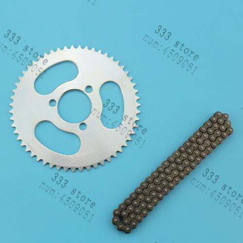 Free shipping 29mm 54 tooth 82 Rear sprocket chain links fit Pocket Mini Moto Cross Bike ATV Quad Go Kart