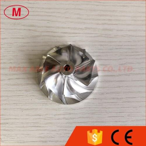 CT12 17291-67010 43.10/58.03mm 6+6blades Turbocharger milling/aluminum 2618/billet compressor wheel for 17201-67010
