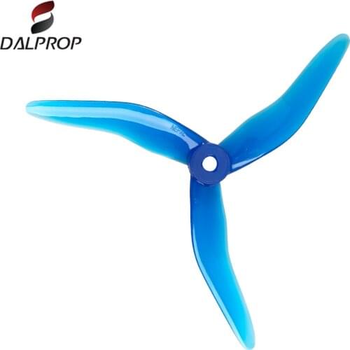 2Pairs DALPROP Nepal N1 5143 5.1X4.3X3 3-Blade Pure PC Freestyle Sweepback Propeller for RC FPV Racing 5inch 5.1inch Drones