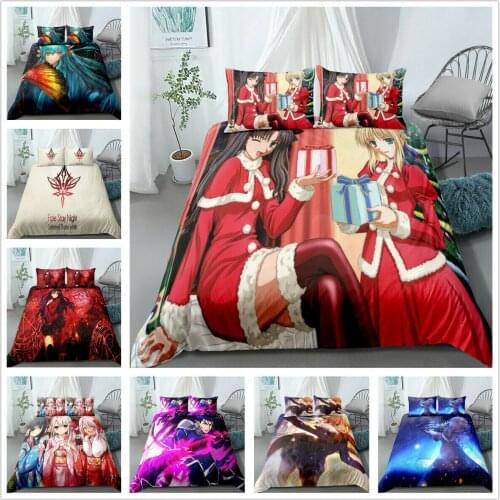 Fate Home Textile Pillow Case 3D Duvet Covers Comforter Bedding Sets Bed Set Home Decor Bedding