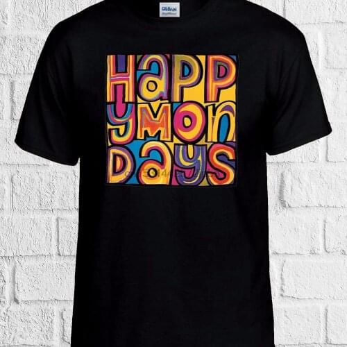 Happy Mondays Rock Band Music Cool T Shirt Men Women Unisex Top No Pain No Gain 1822