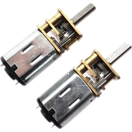 GA12-N20 DC Geared Motor 3V 6V 12V DIY Model Car Electronic Door Locks Robots Toy Good Parts