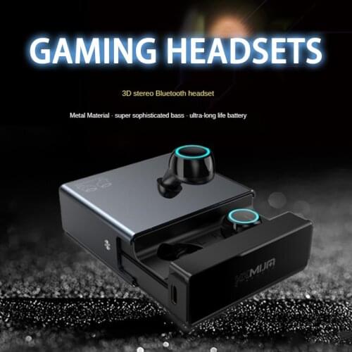 KINGSTAR Gaming Earbuds TWS Bluetooth Headphones with Microphone Wireless Headset Stereo Music Sports Earphone for Gamer PUGB