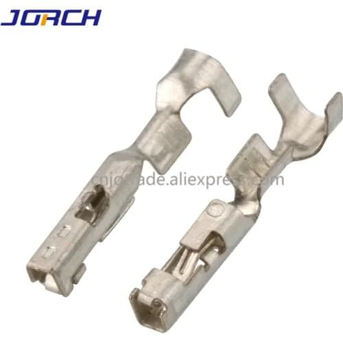 100pcs 1.5 series copper terminal tinned terminal plug female terminal DJ625-F1.5A